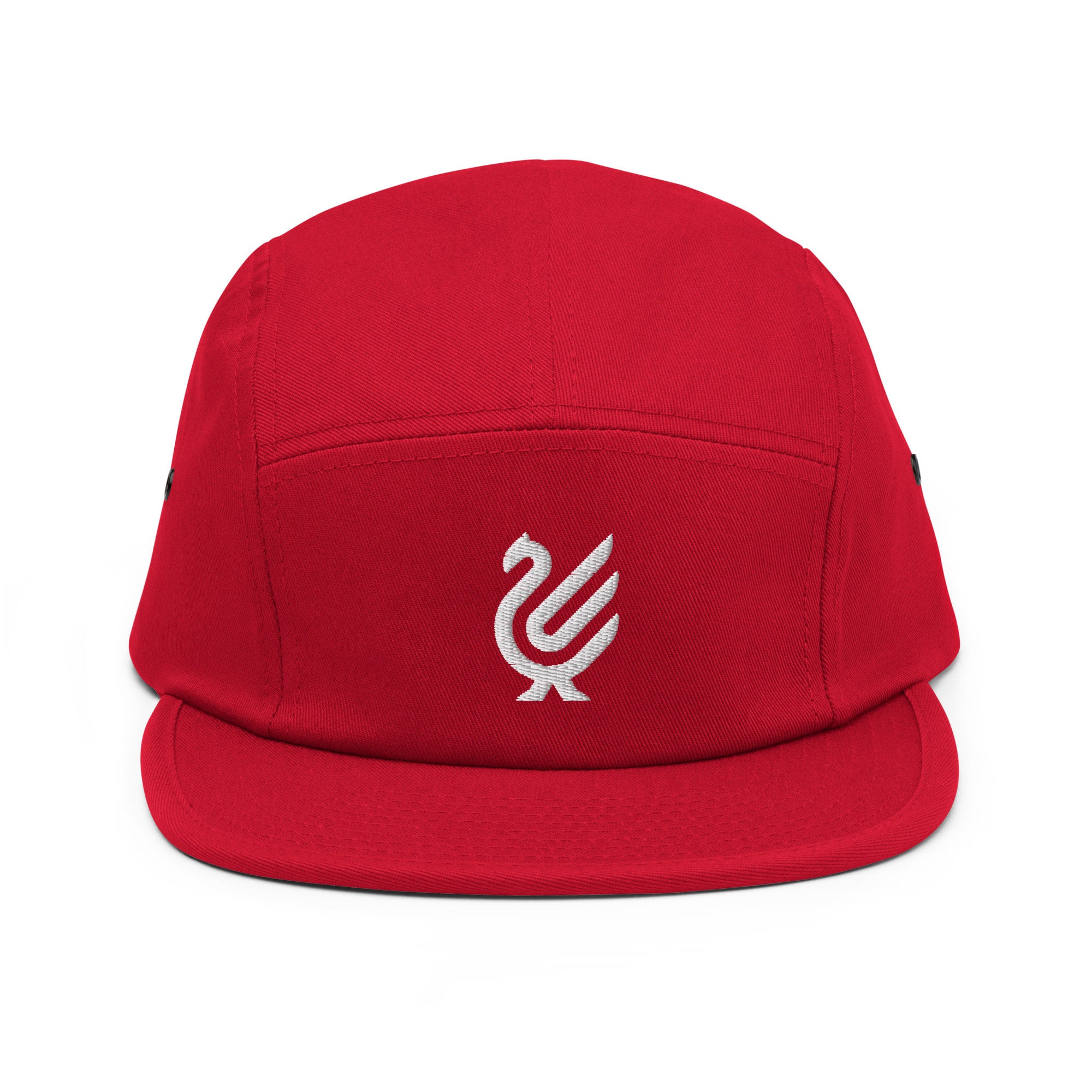 Liverpool Bird Minimalist Design Embroidered Five Panel Cap